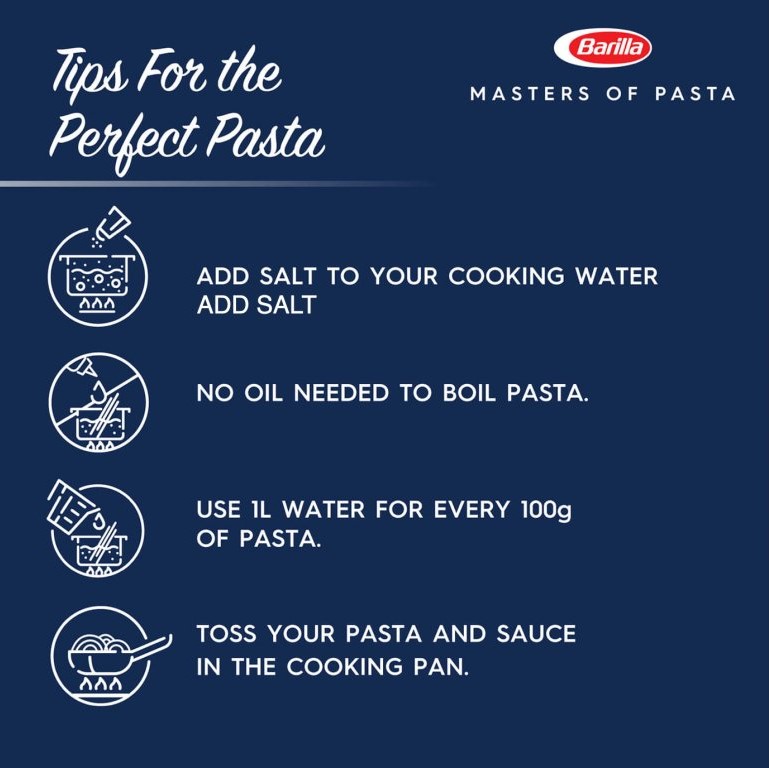 jak na perfektní těstoviny a spaghetti barilla